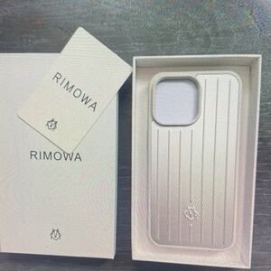 RIMOWA Metallic Silver Phone Case